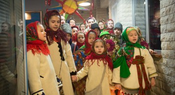Рождественская коляда в студии Анимаград