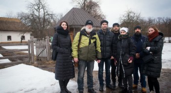Creative team of Mavka. The Forest Song made the first ethnographical trip to Pirogovo
