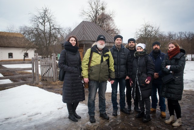 Creative team of Mavka. The Forest Song made the first ethnographical trip to Pirogovo