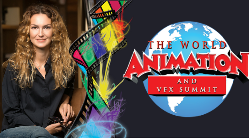 A New Power Player in the Global Market: Iryna Kostyuk was Invited to Report on Animagrad at the World Animation and VFX Summit in Los Angeles