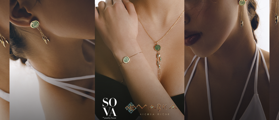 SOVA x MAVKA: SOVA presents a new magic set of jewels