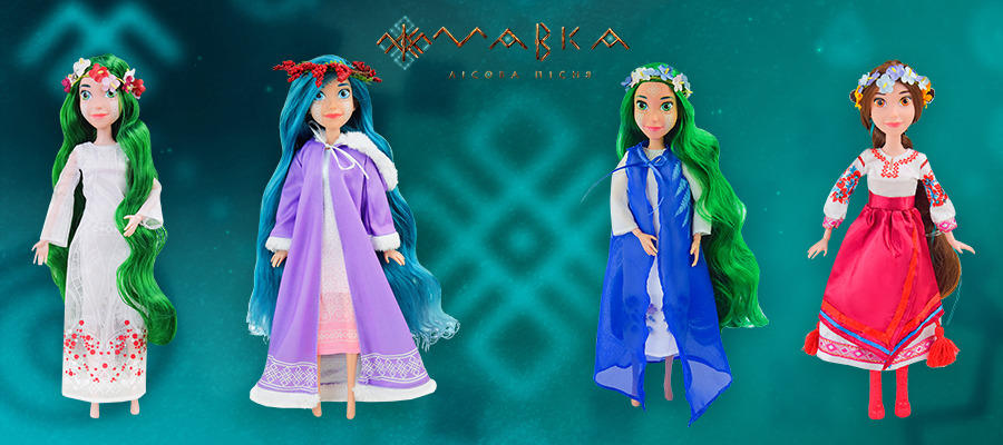 Mavka-Themed Dolls Released in Collaboration with the Kraina Igrashok Brand